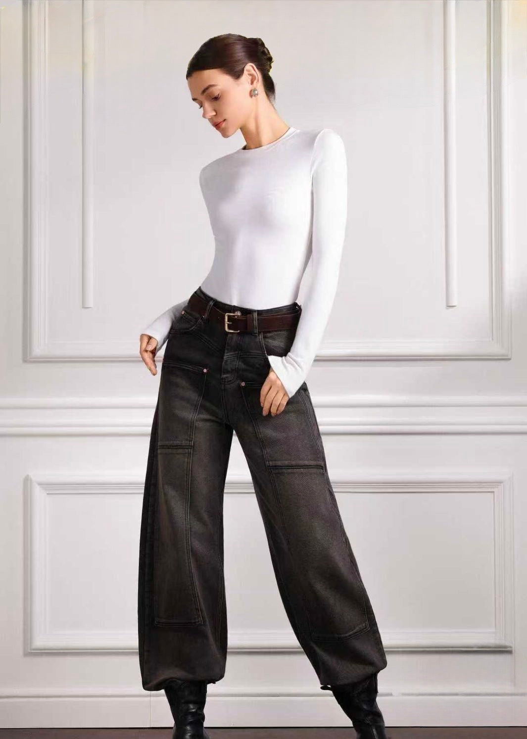 Barel Jeans with belt