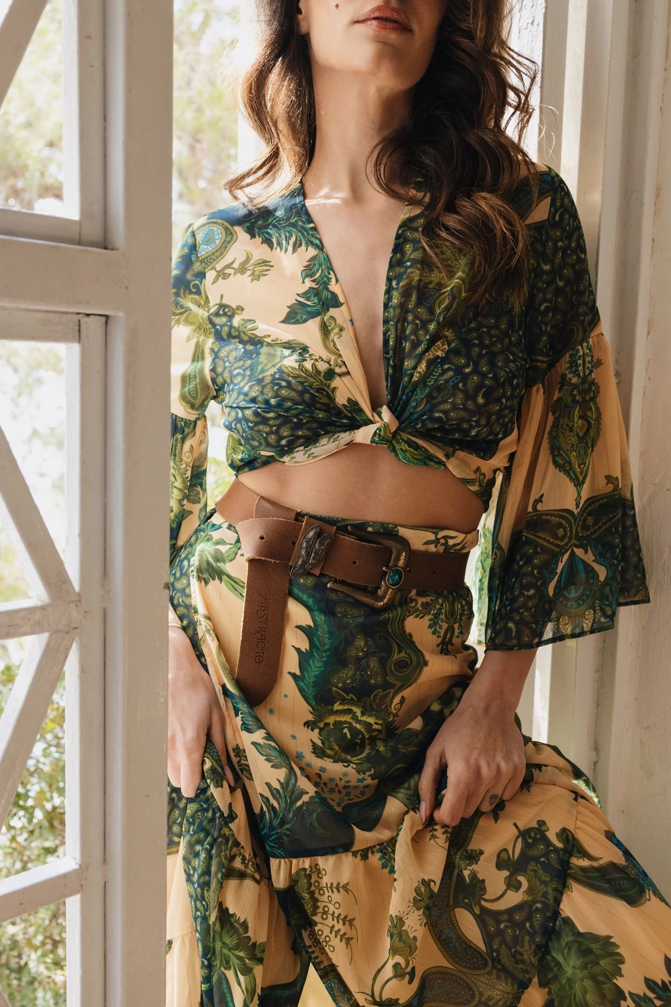 OLIE WRAP SKIRT