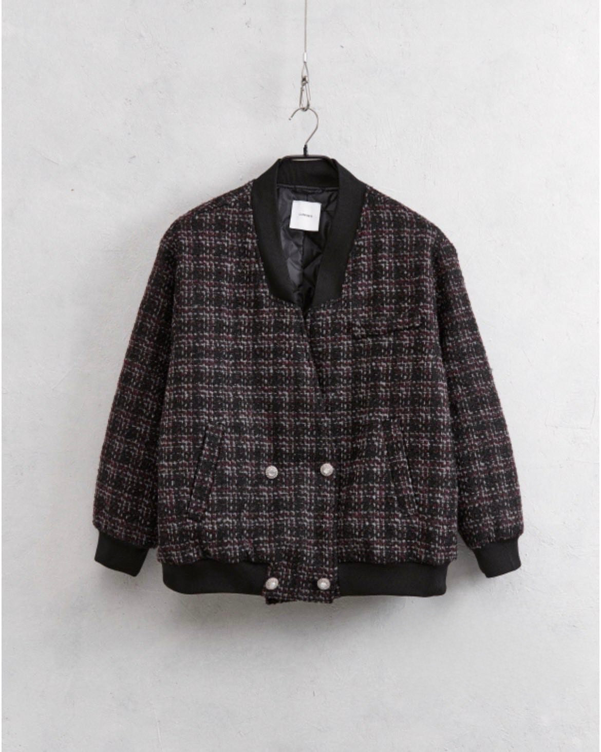 Lumina Tweed Bomber