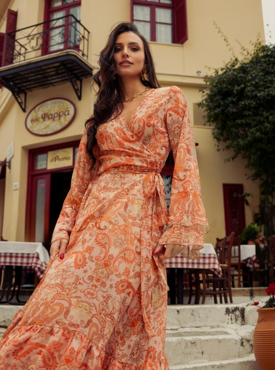 Serene Kimono dress