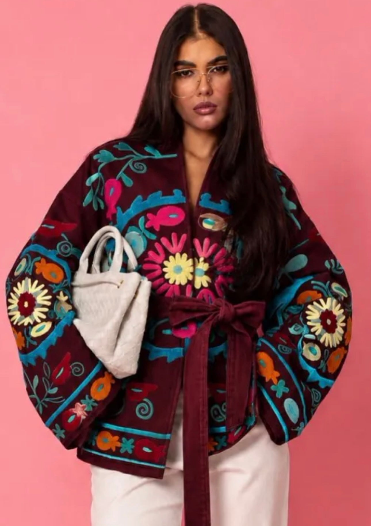 Kimono jeans jacket