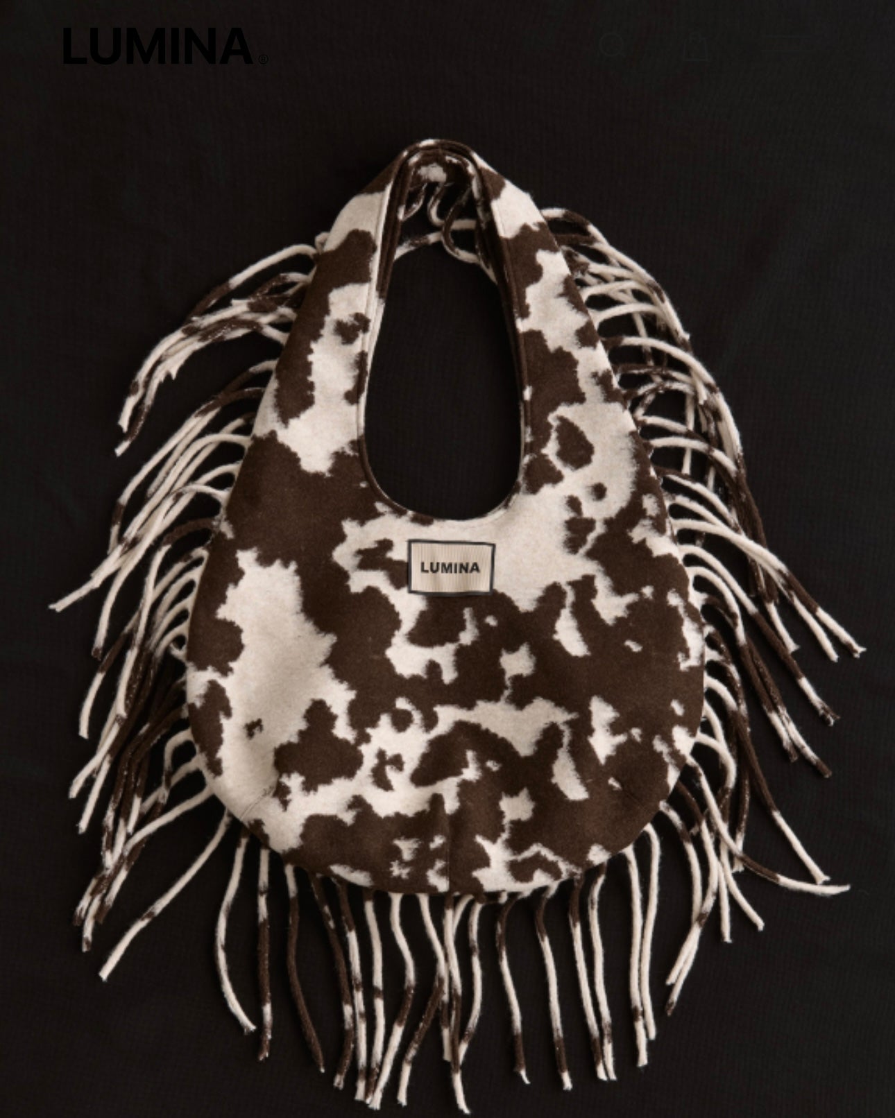 Lumina bag with fringles
