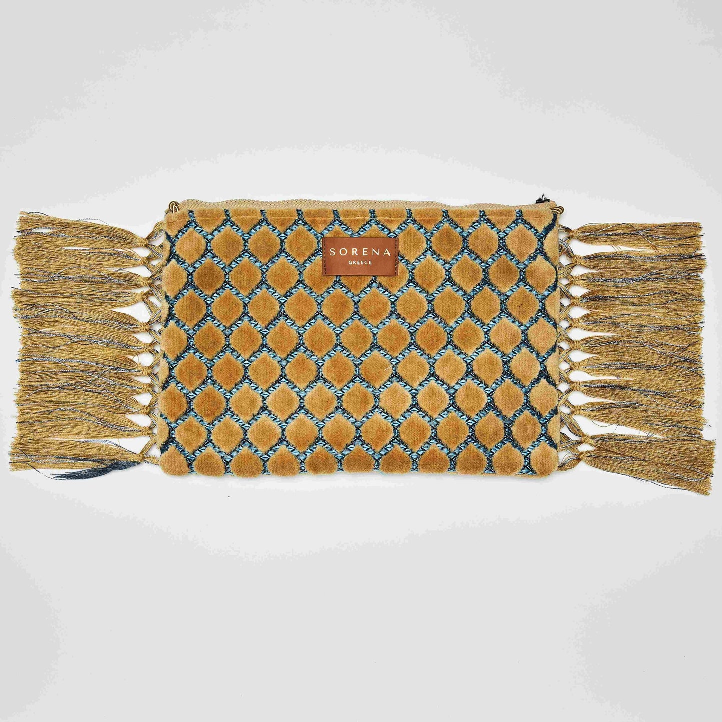 ATHENA TASSEL CLUTCH SORENA
