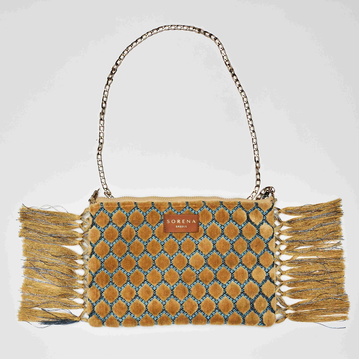 ATHENA TASSEL CLUTCH SORENA