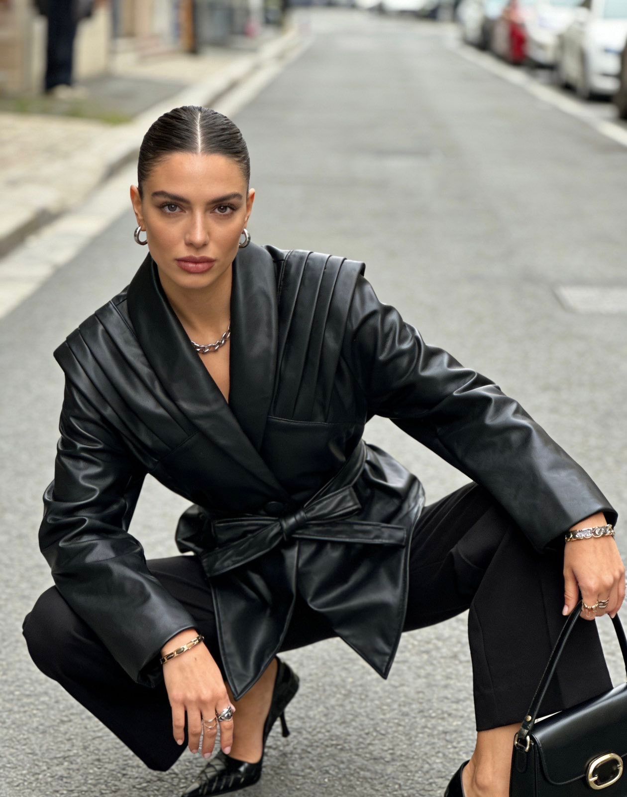 Vegan Leather Jacket