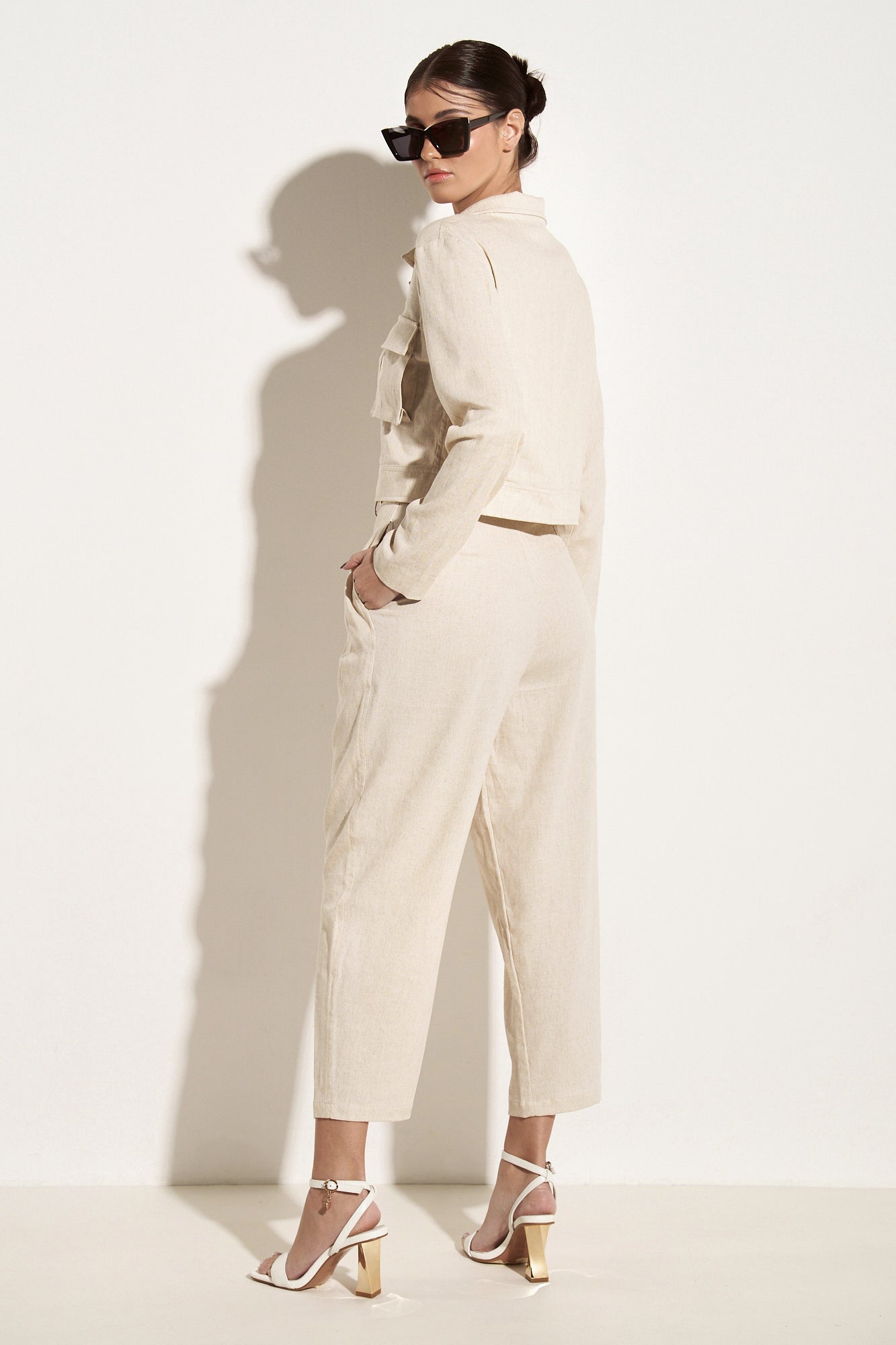 Iraida Nala linen trousers