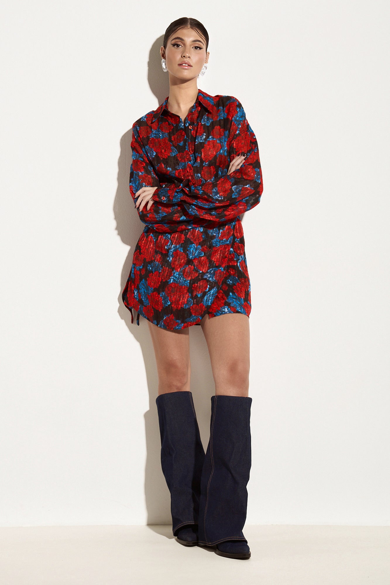 Iraida Salina wrap skirt