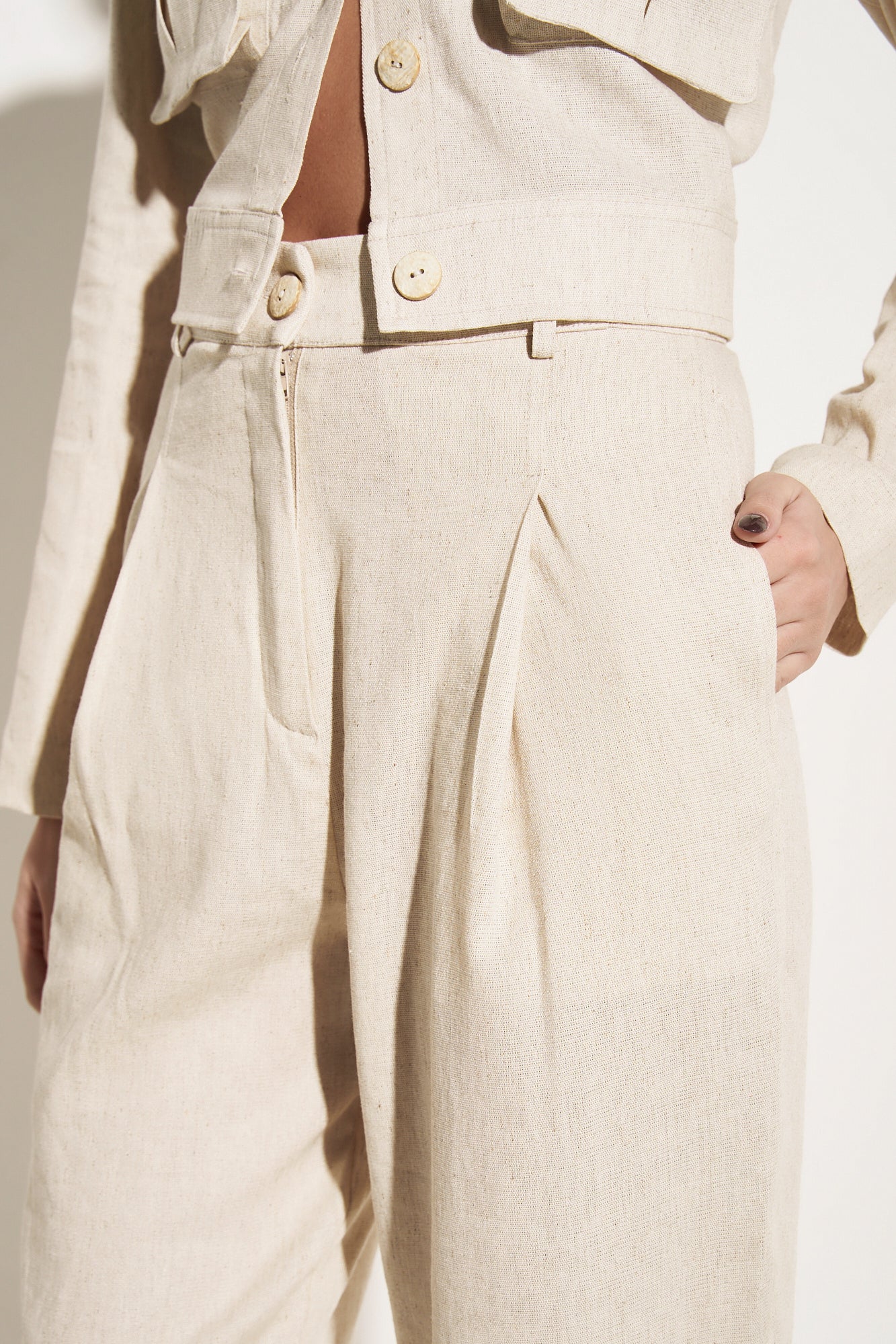 Iraida Nala linen trousers