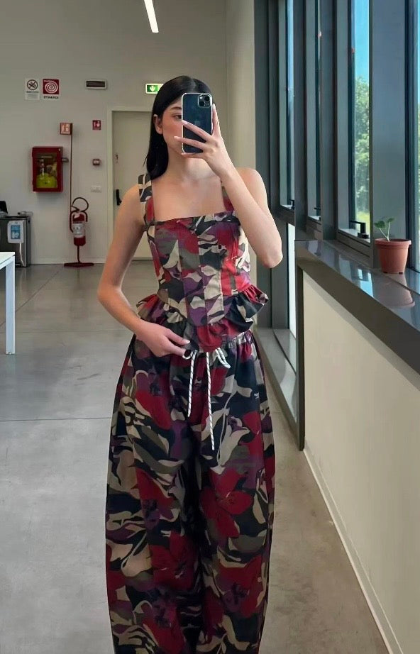 Lumina Camouflage Top