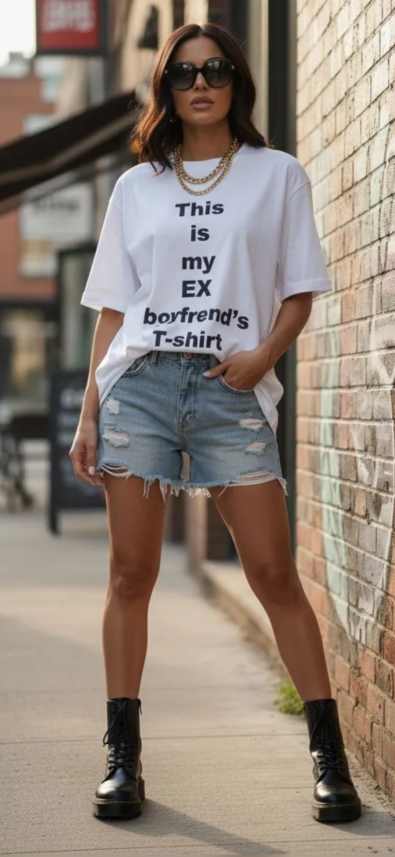 T-Shirt Ex Boyfriend Oversized