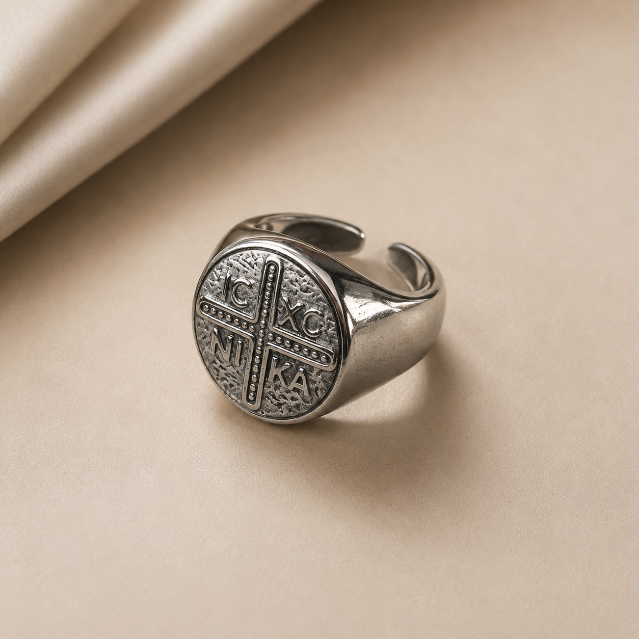 Κωνσταντινάτο Silver Ring