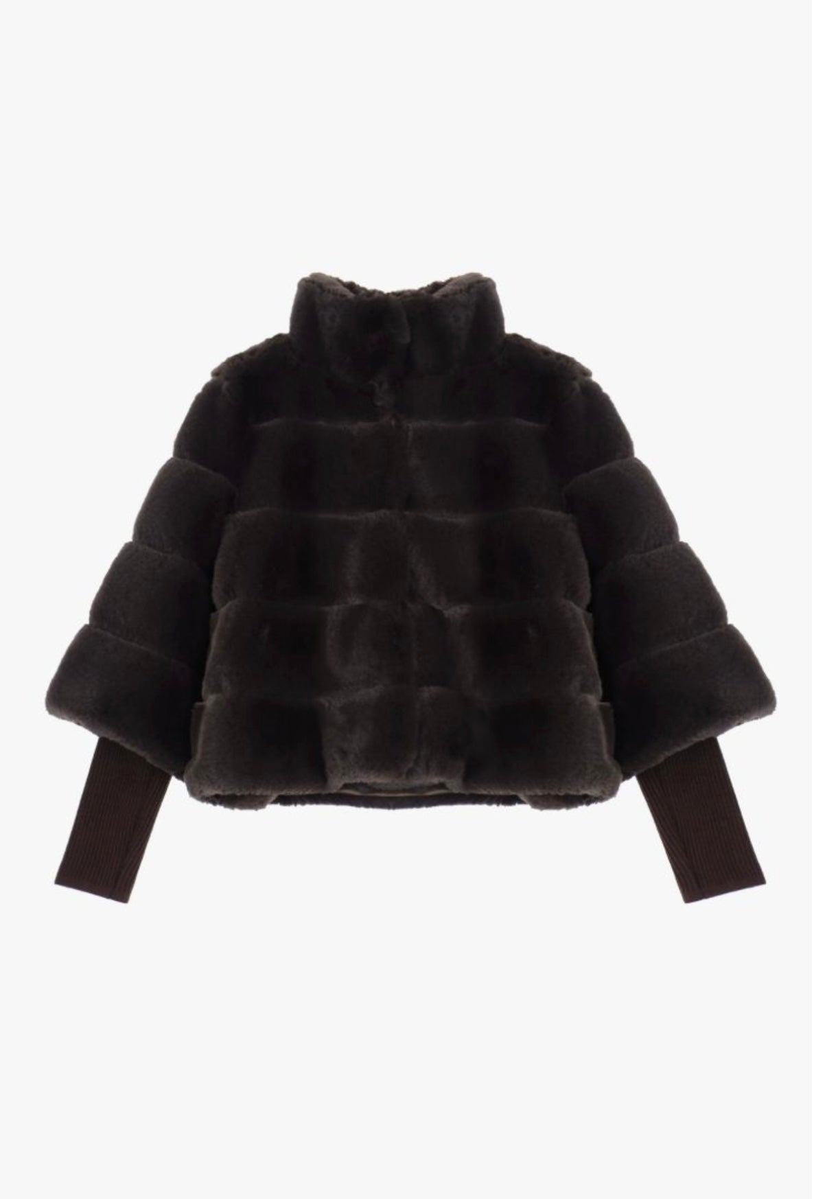 Warm faux fur jacket