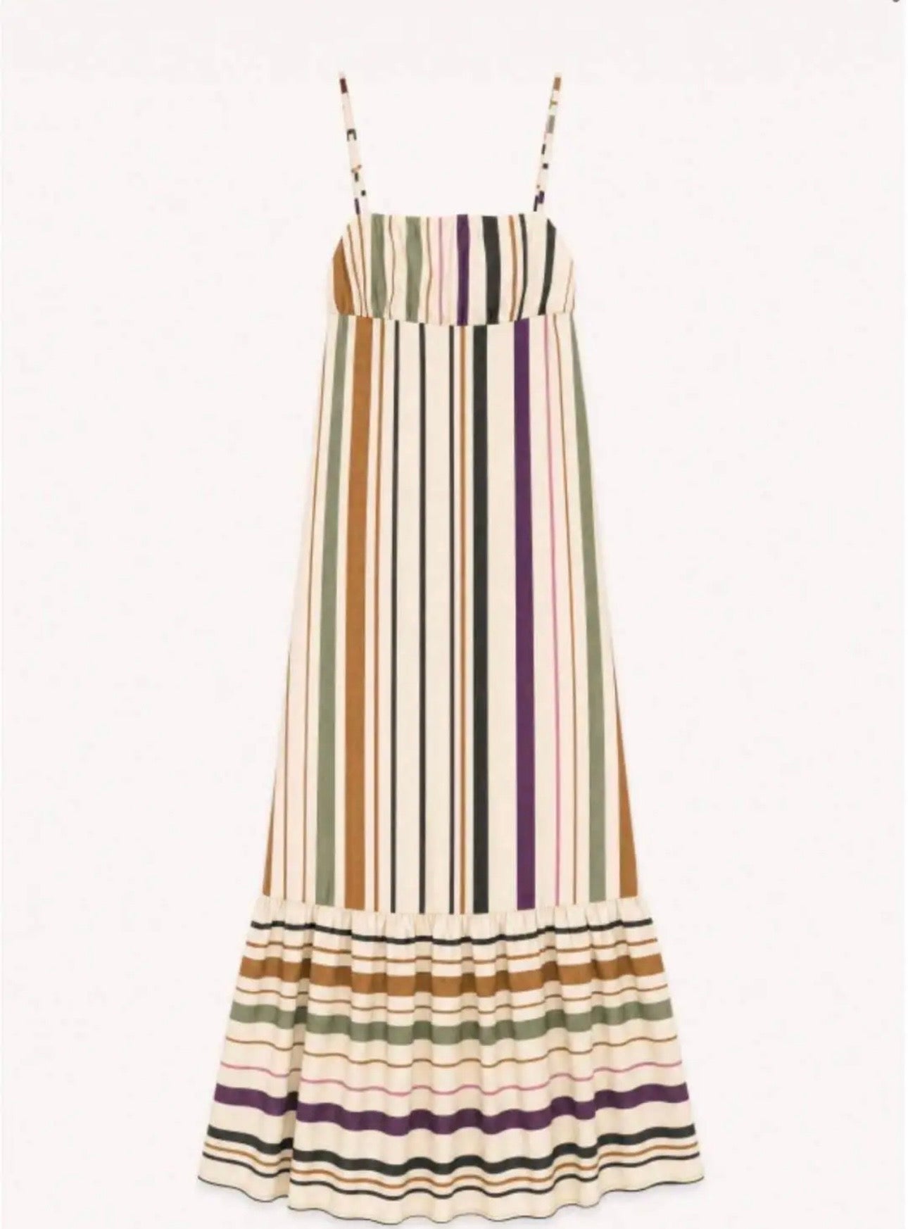 Lumina Maxi dress stripes