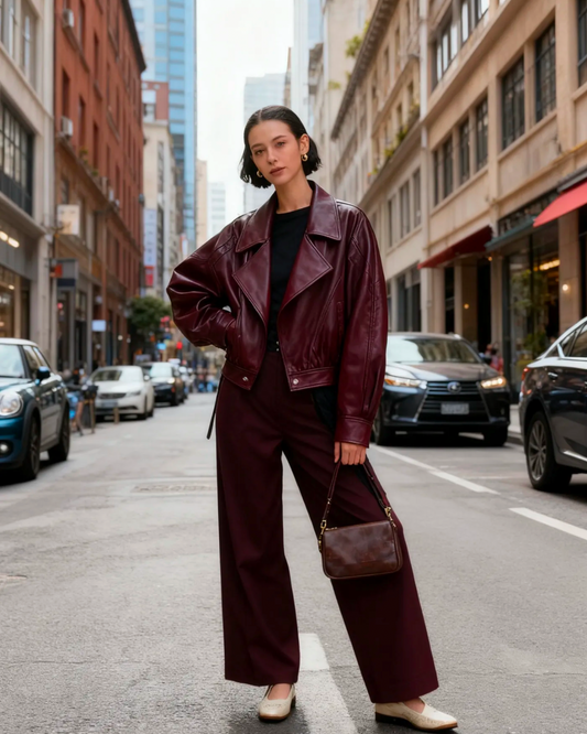 Vegan Leather Jacket