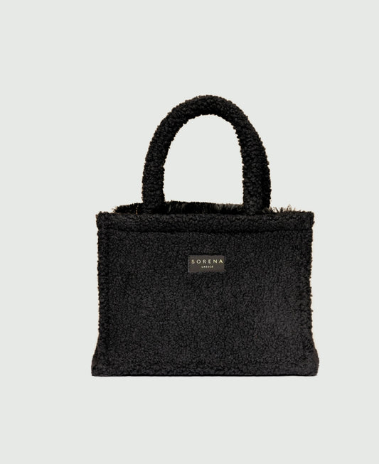 Black Teddy medium tote bag