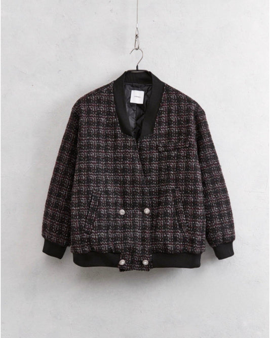 Lumina Tweed Bomber