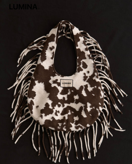 Lumina bag with fringles