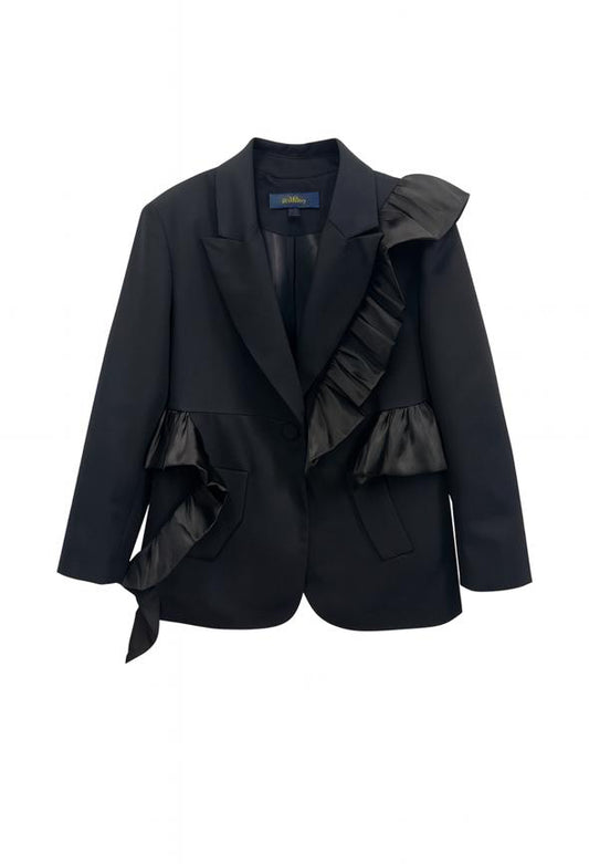 Blazer with Volants