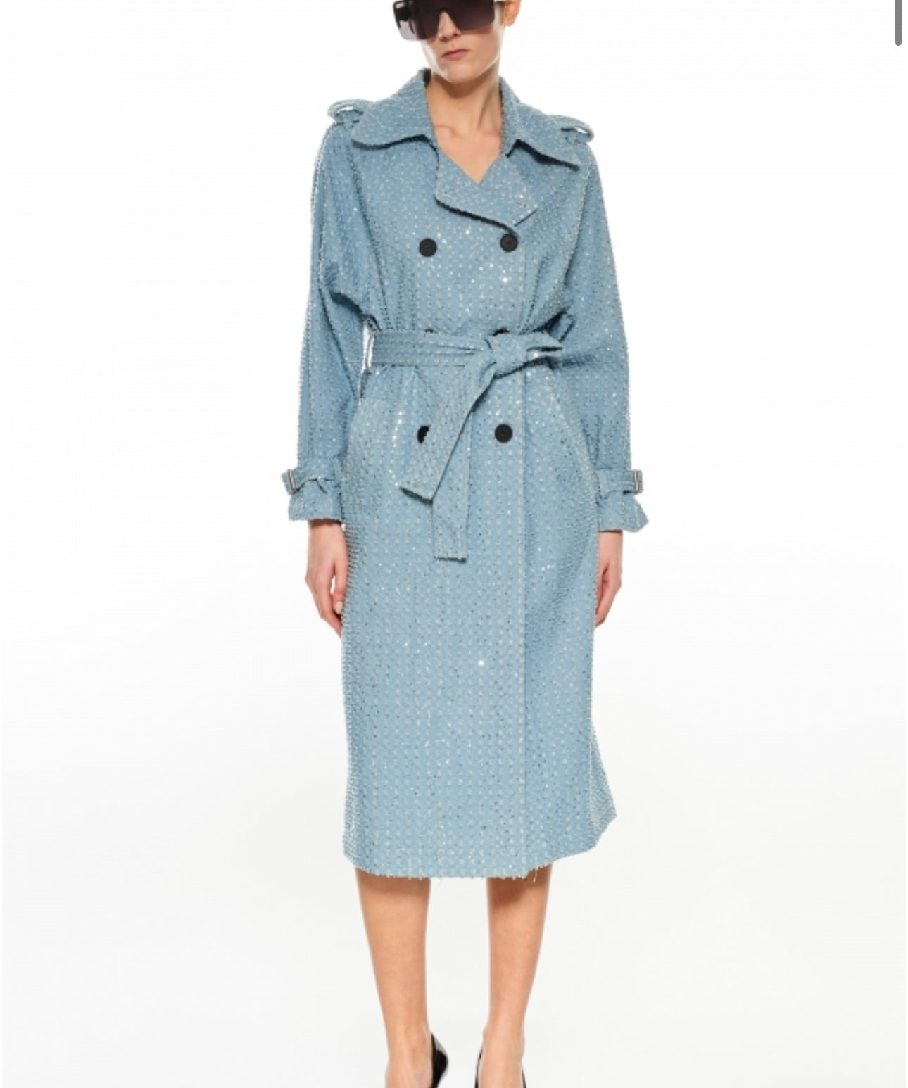 Trench coat - blue