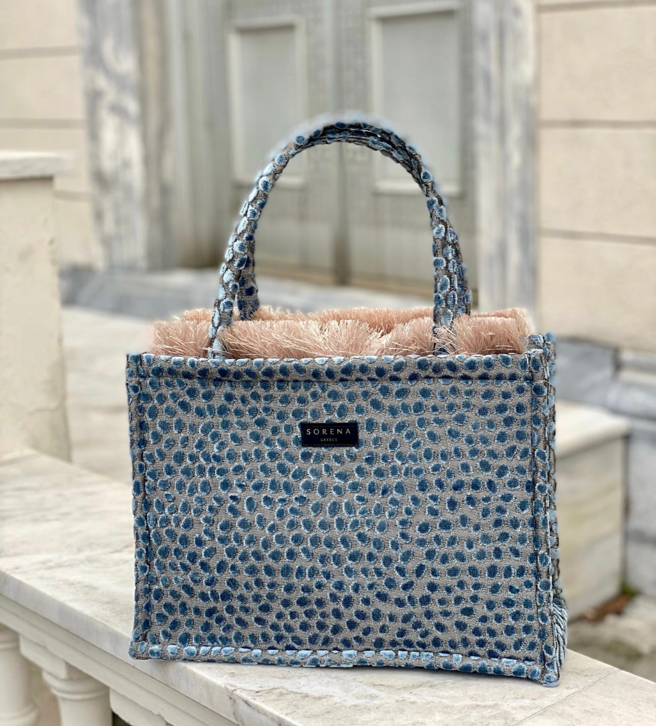 Cyclades medium tote bag