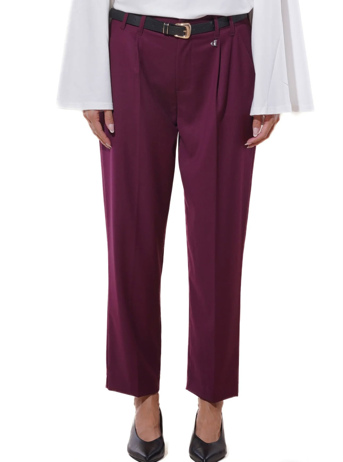 Παντελόνι Dixie Elegant Tailored – Burgundy